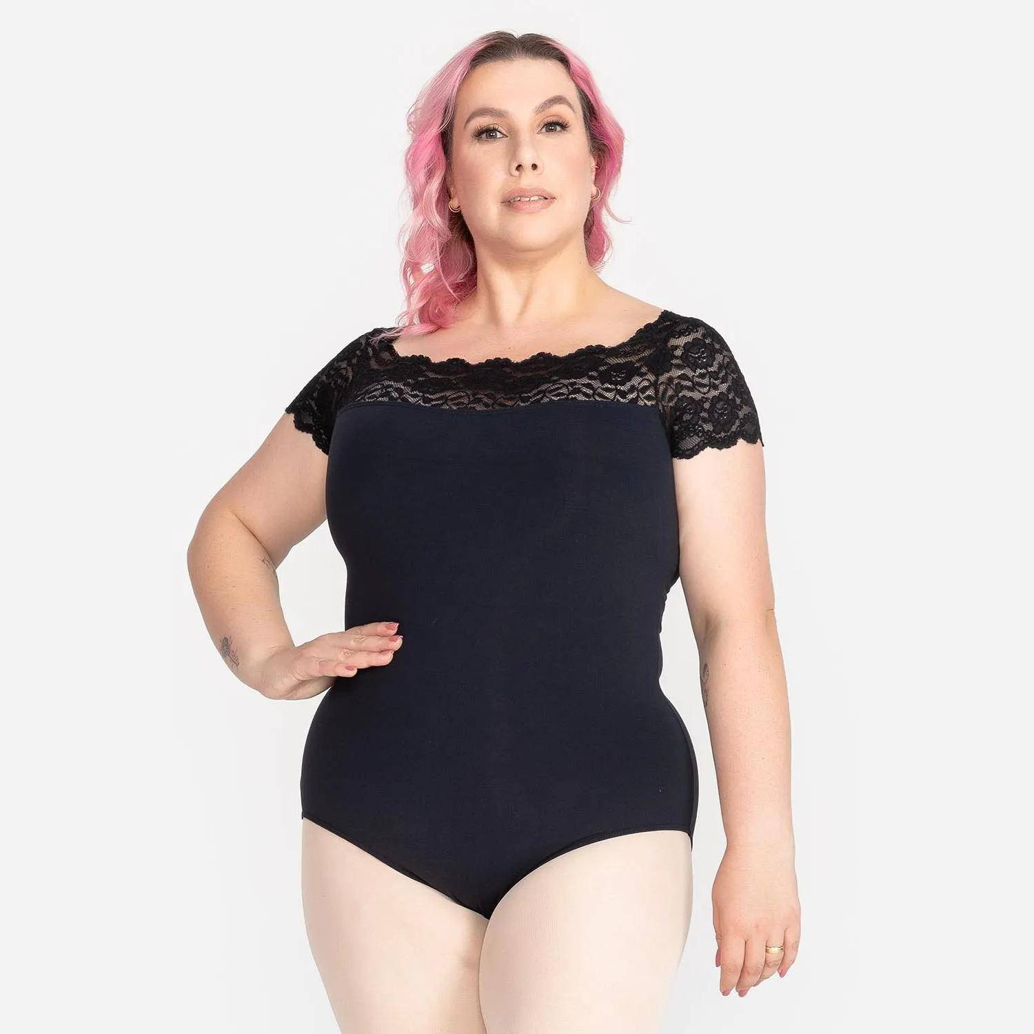 Damentrikot kurzarm SL-196 Curvy von So Danca exklusiv in Bern