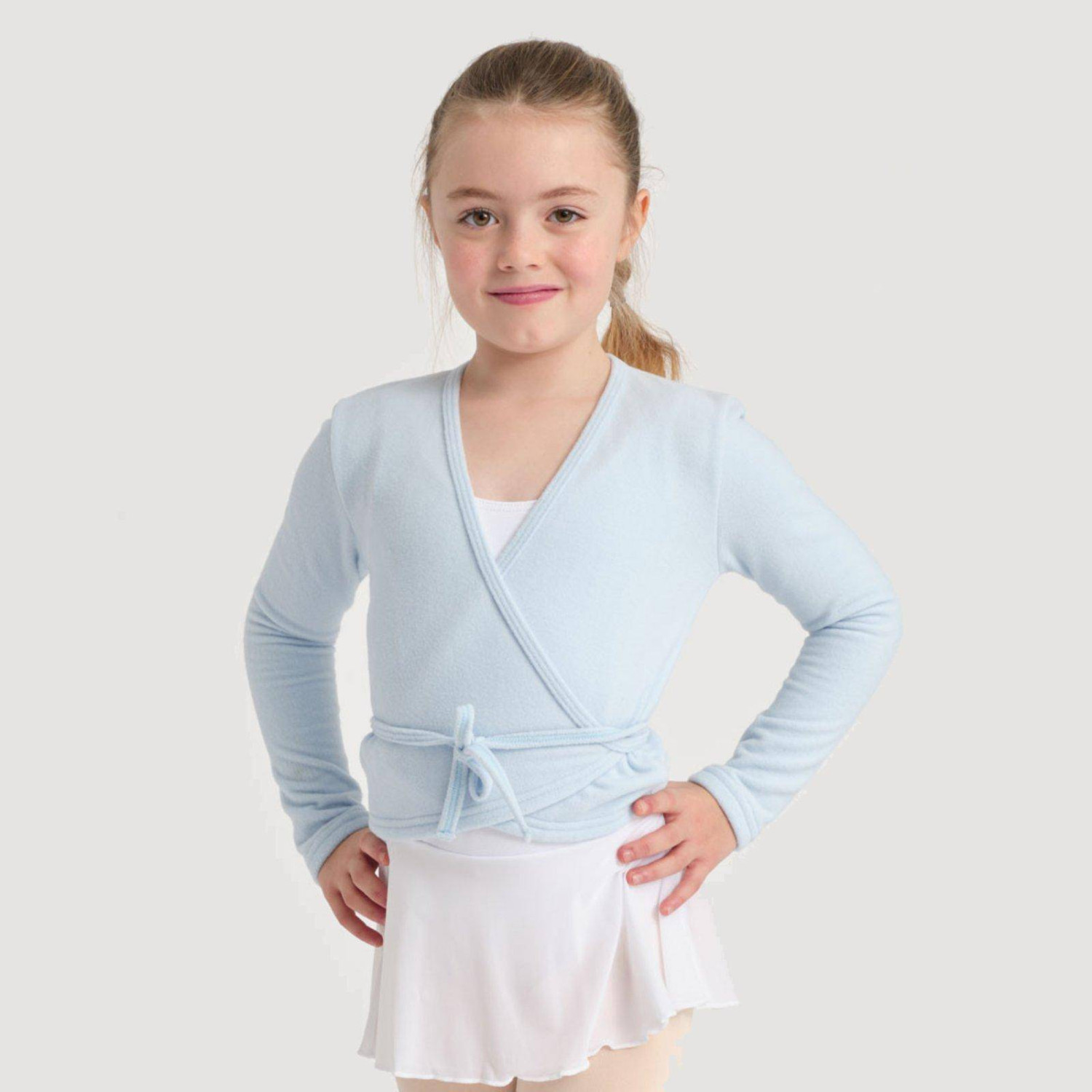 Kinder Polar Fleece Ballett Wickeljacke DARLING JR von Temps Danse im Ballett Shop