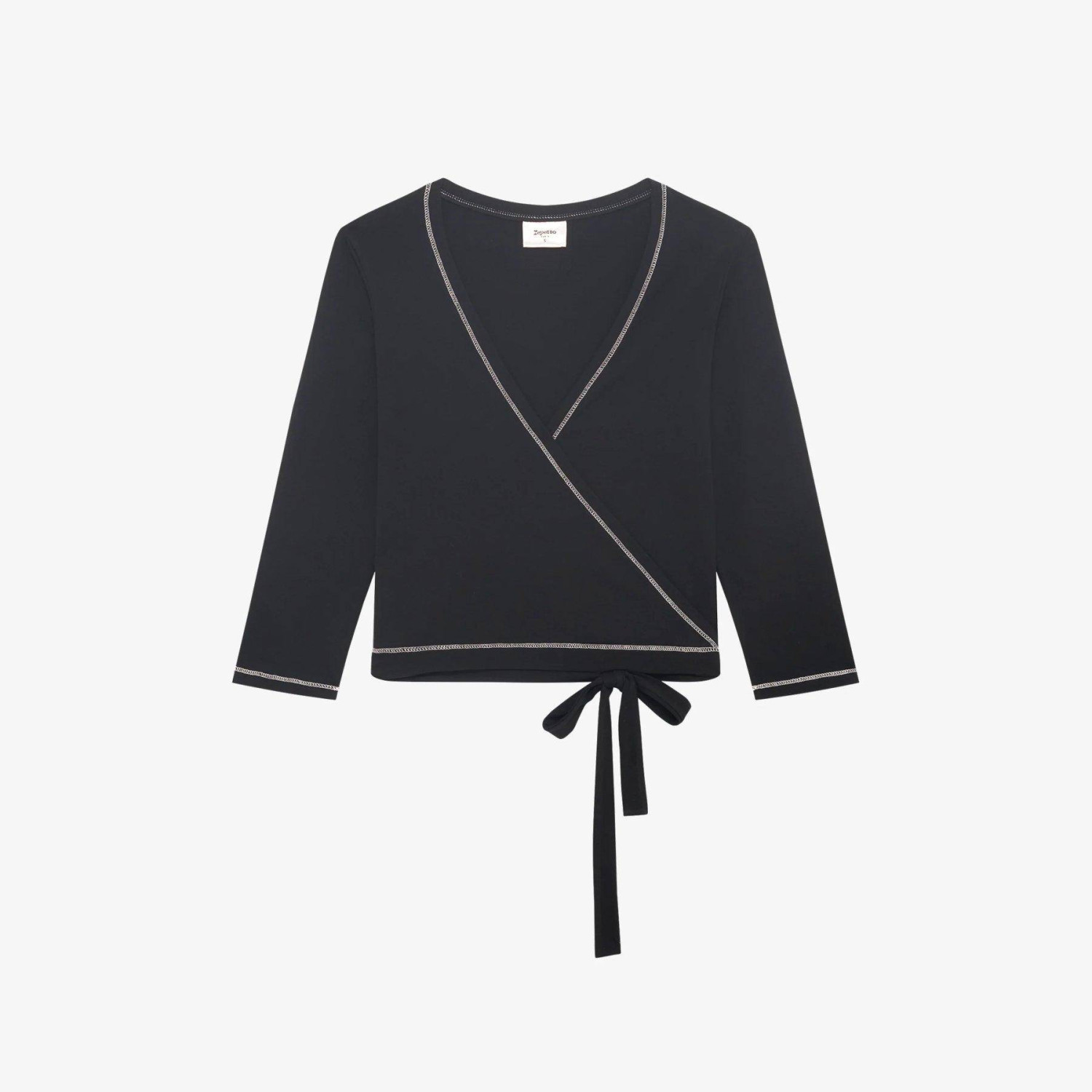 Wickeljacke aus Viskose S0733 von Repetto