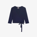 Wickeljacke aus Viskose S0733 von Repetto