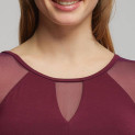 Trikot mit kurzen Tüllärmeln DAYA von Temps Danse | Ballett Shop
