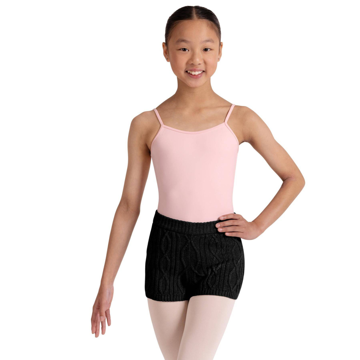 Strickshorts um Reinschlüpfen Kinder Oren CR90005 Bloch Camellia