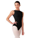 Trikot Emma mit U-Boot-Ausschnitt und Rückenstickerei L40004  Bloch Camellia