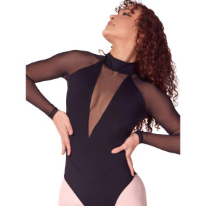 Langarmtrikot Damen mit Mesh EL109W von Capezio