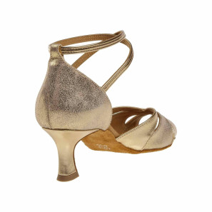 Goldener Standard- Latin Tanzschuh 141-077-464 Diamant im Ballett Shop