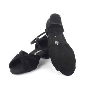 Latin Tanzschuh 141-129-001 Diamant mit 2.8cm Blockabsatz im Ballett Shop