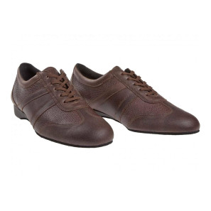 Tanzschuh Sneaker Herren mit Reptil Prägung 133-225-489 Diamant Sonderedition im Ballett Shop