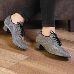 Tanzschuh zum Schnüren mit Goldschimmer 093-034-509-A Diamant im Ballett Shop