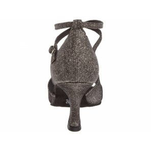 181-087-510 Diamant Latein Tanzschuh Bronze Brokat im Ballett Shop