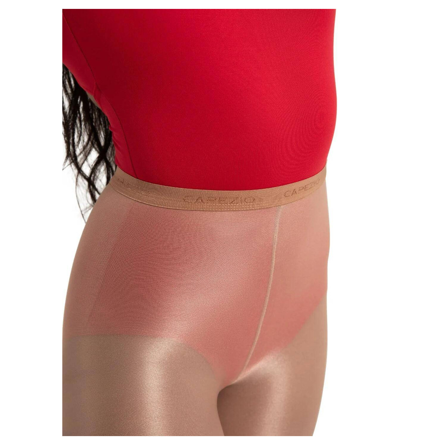 Glanzstrumpfhose mit Fuss 1809W von Capezio
