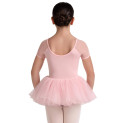 Kindertrikot kurzarm mit Tutu Lucy CL20002 Bloch Camellia