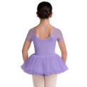 Kindertrikot kurzarm mit Tutu Lucy CL20002 Bloch Camellia
