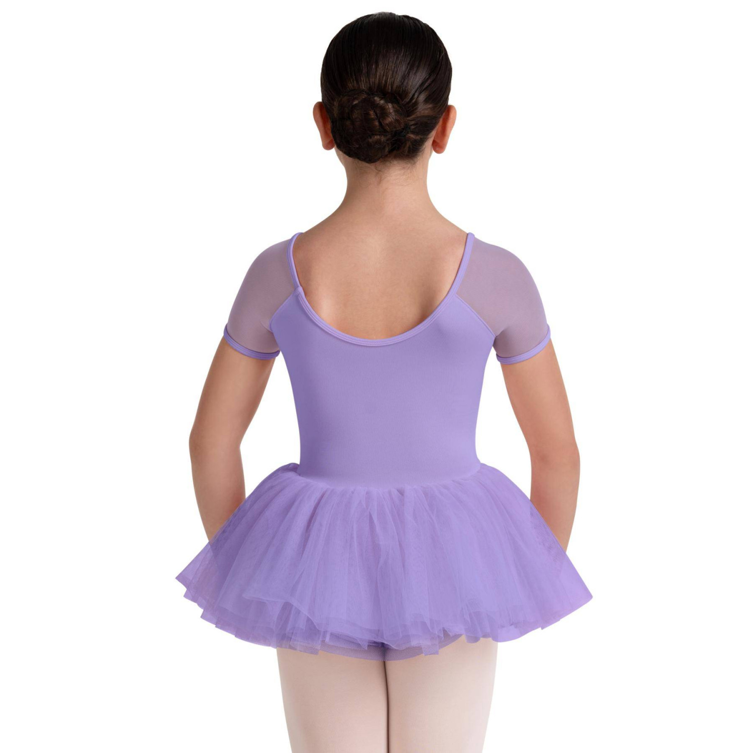 Kindertrikot kurzarm mit Tutu Lucy CL20002 Bloch Camellia