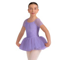 Kindertrikot kurzarm mit Tutu Lucy CL20002 Bloch Camellia