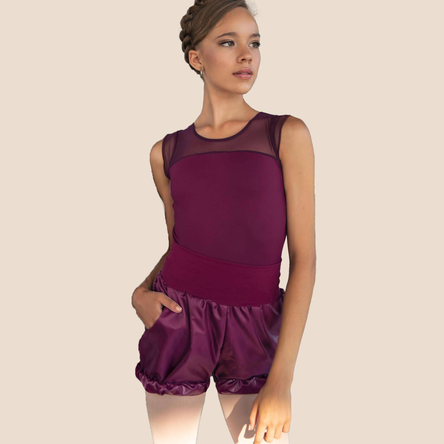 Schwitzhosen Kurz Warm Up Shorts 5298 Intermezzo