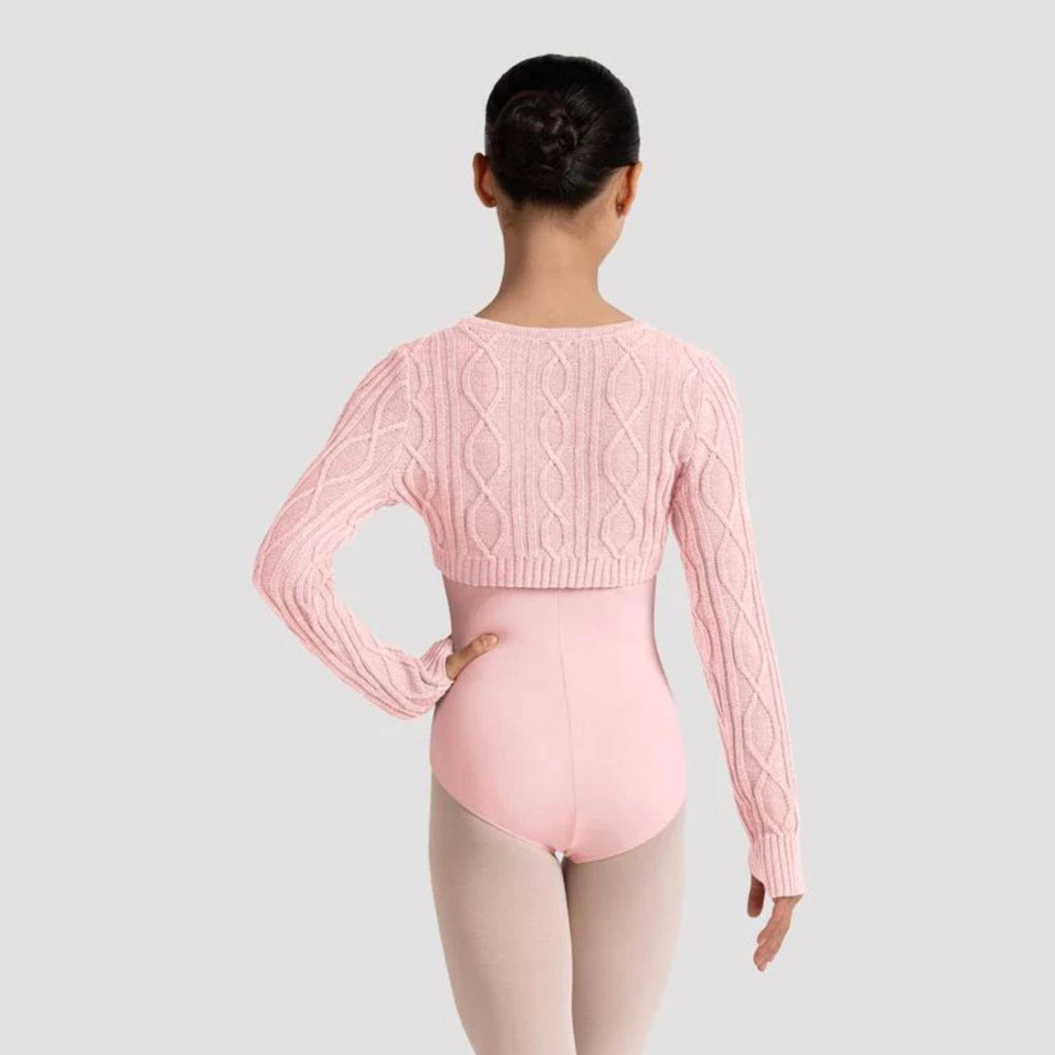 Wraptop Kinder zum Reinschlüpfen gestrickt Yalda CZ30009 Bloch Camellia