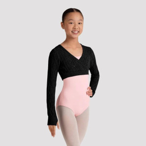 Wraptop Kinder zum Reinschlüpfen gestrickt Yalda CZ30009 Bloch Camellia