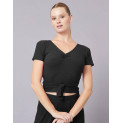 Reversibles Wickeltop in Ripp-Optik ROBYN Temps Danse im Ballett Shop