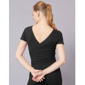 Reversibles Wickeltop in Ripp-Optik ROBYN Temps Danse im Ballett Shop