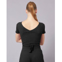 Reversibles Wickeltop in Ripp-Optik ROBYN Temps Danse im Ballett Shop