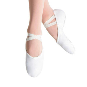 S0277L Trainingsschuh aus Stoff mit geteilter Sohle von Bloch im Ballett Shop