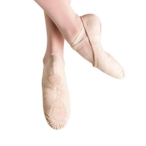 S0277L Trainingsschuh aus Stoff mit geteilter Sohle von Bloch im Ballett Shop
