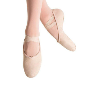 S0277L Trainingsschuh aus Stoff mit geteilter Sohle von Bloch im Ballett Shop