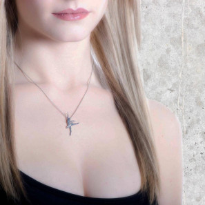 Kette Ballerina Sterling Silver 925 Mikelart | Ballett Shop Zürich