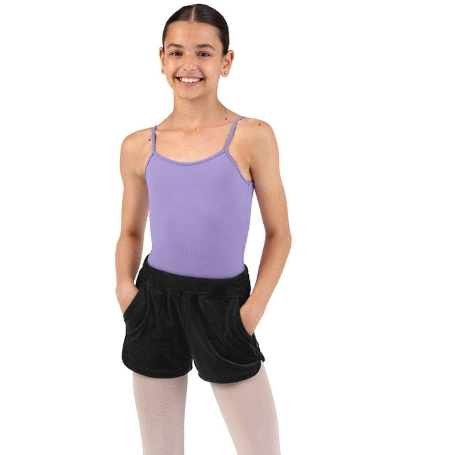 Shorts Kinder mit Taschen Kelly CR90008 Bloch Velvet Touch