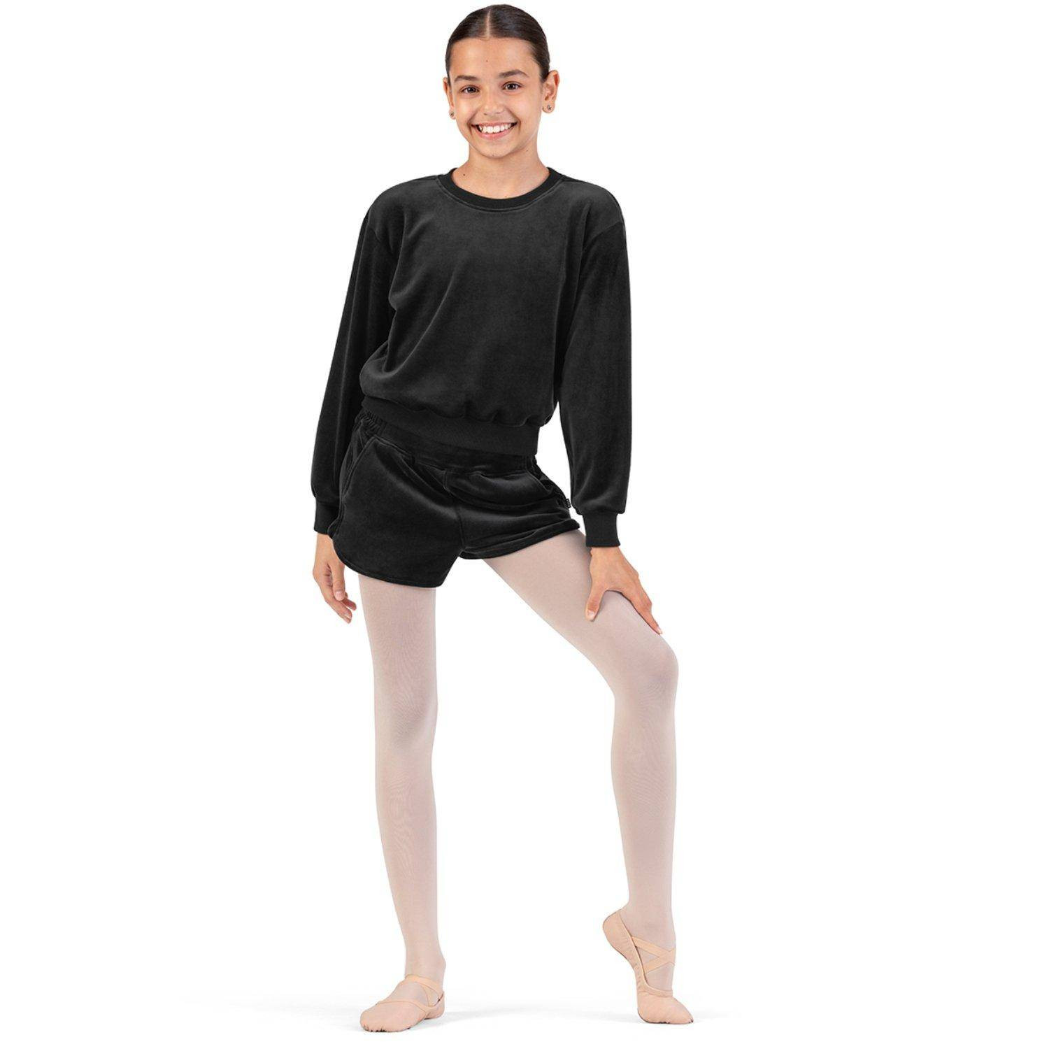 Shorts Kinder mit Taschen Kelly CR90008 Bloch Velvet Touch
