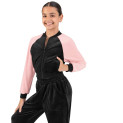Collegejacke Plüsch Kinder J13002C Bloch Velvet Touch | Ballett Shop