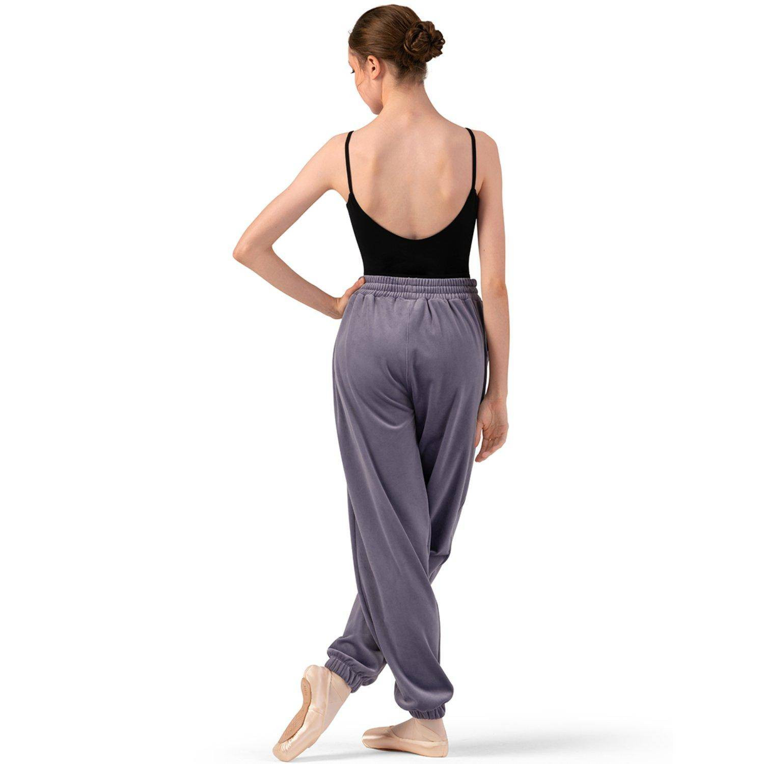 samtige Trainerhose plüsch P80003 Bloch Velvet Touch | Ballett Shop