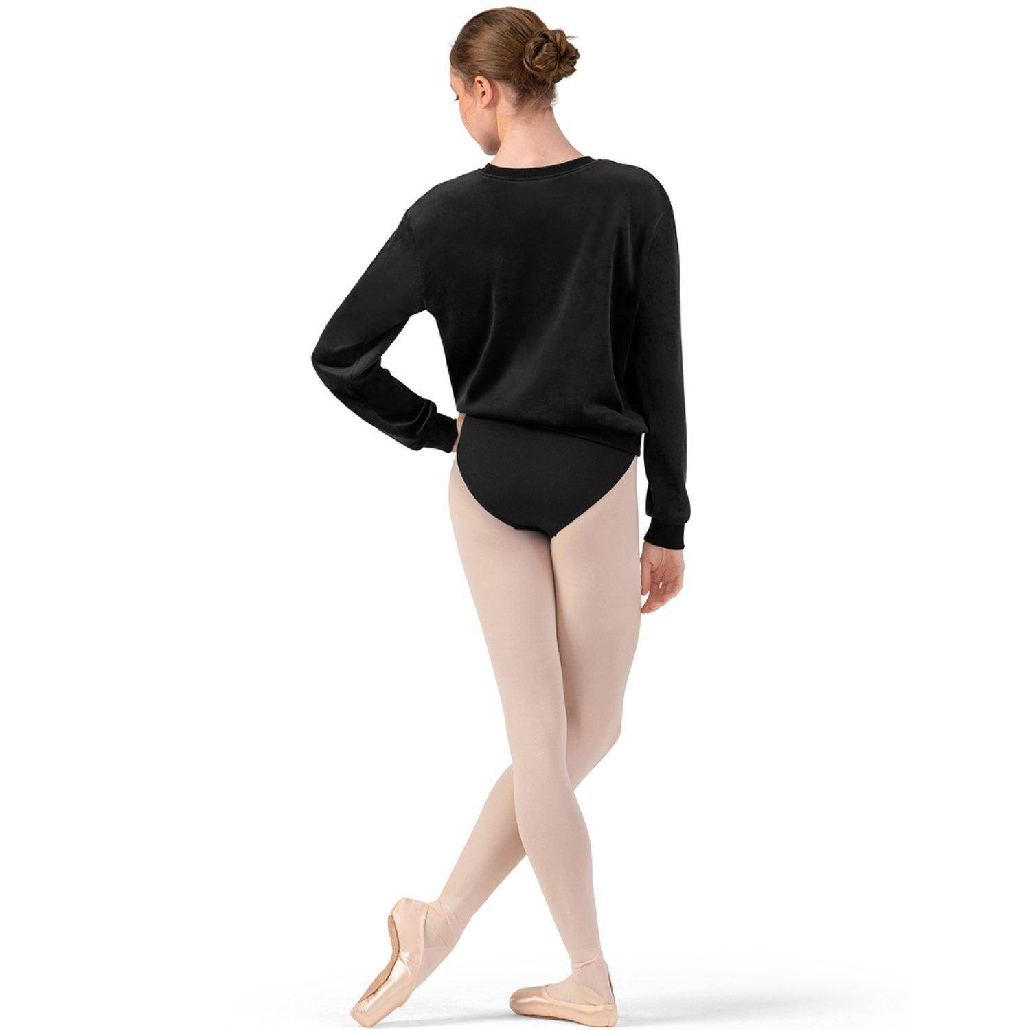 Sweater plüsch Crewausschnitt Z30015 Bloch Velvet Touch | Ballett Shop