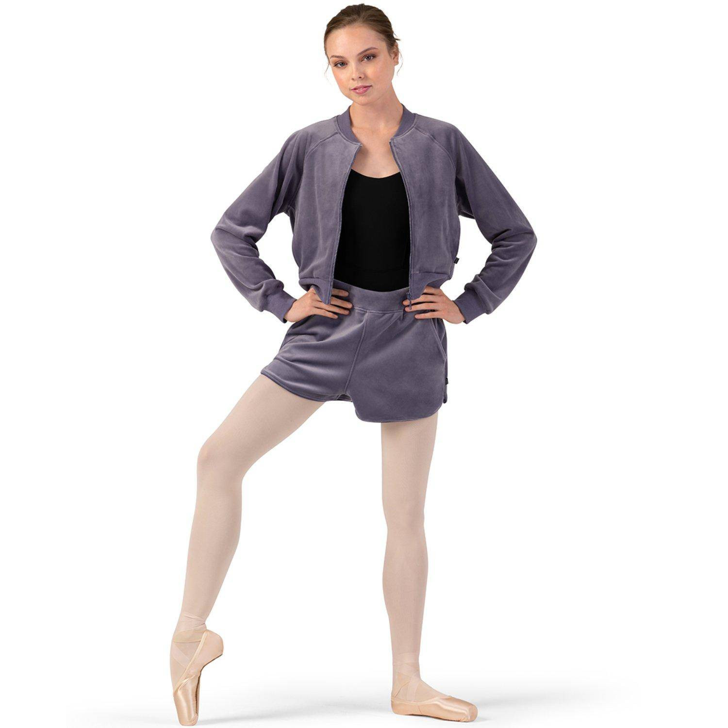 kuschlige Bomberjacke Plüsch J13001 Bloch Velvet Touch | Ballett Shop