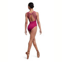 Trikot Damen Samtstoff hochgeschlossen offener Rücken L5685 Bloch Holiday 