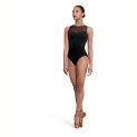 Trikot Damen Samtstoff hochgeschlossen offener Rücken L5685 Bloch Holiday 