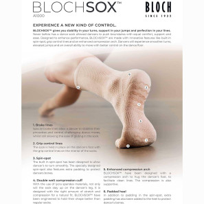 Tanz Socken A1000 Bloch
