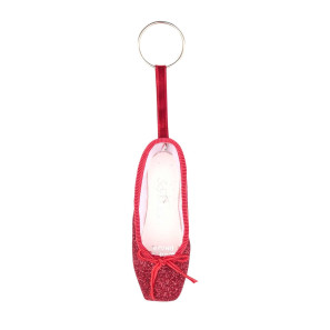 KCE01G Mini Spitzenschuh Anhänger Glitter