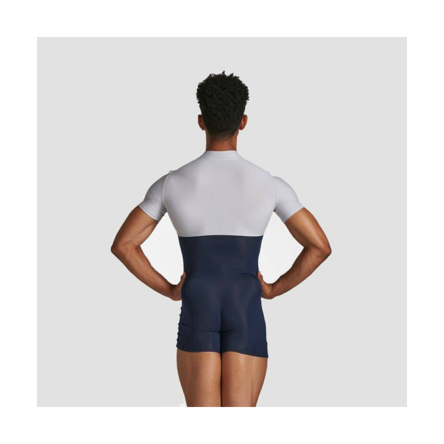Jumpsuit Herren kurz mit Reissverschluss 3119 Harmony