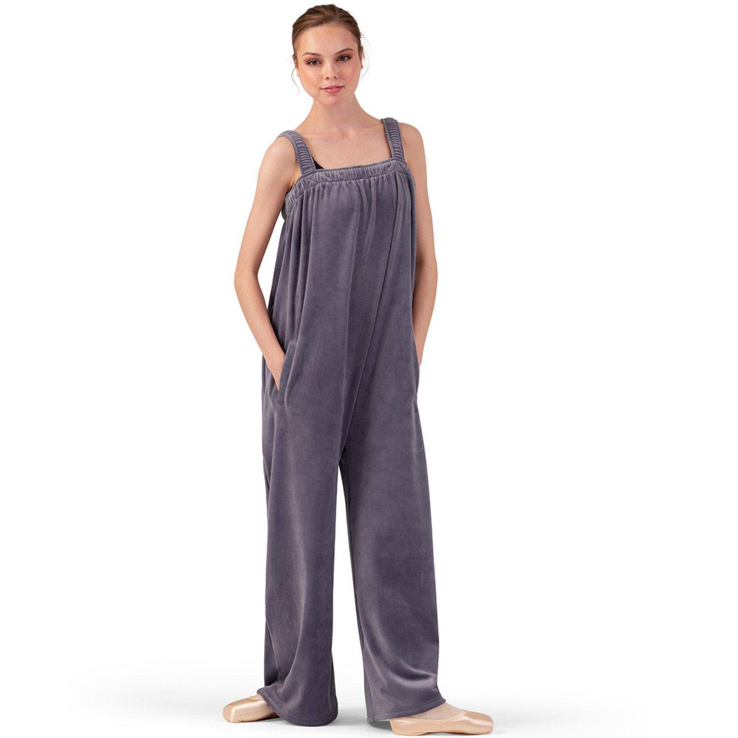 Onesie Jumpsuit Warmup Plüsch U12005 Bloch Velvet Touch | Ballett Shop
