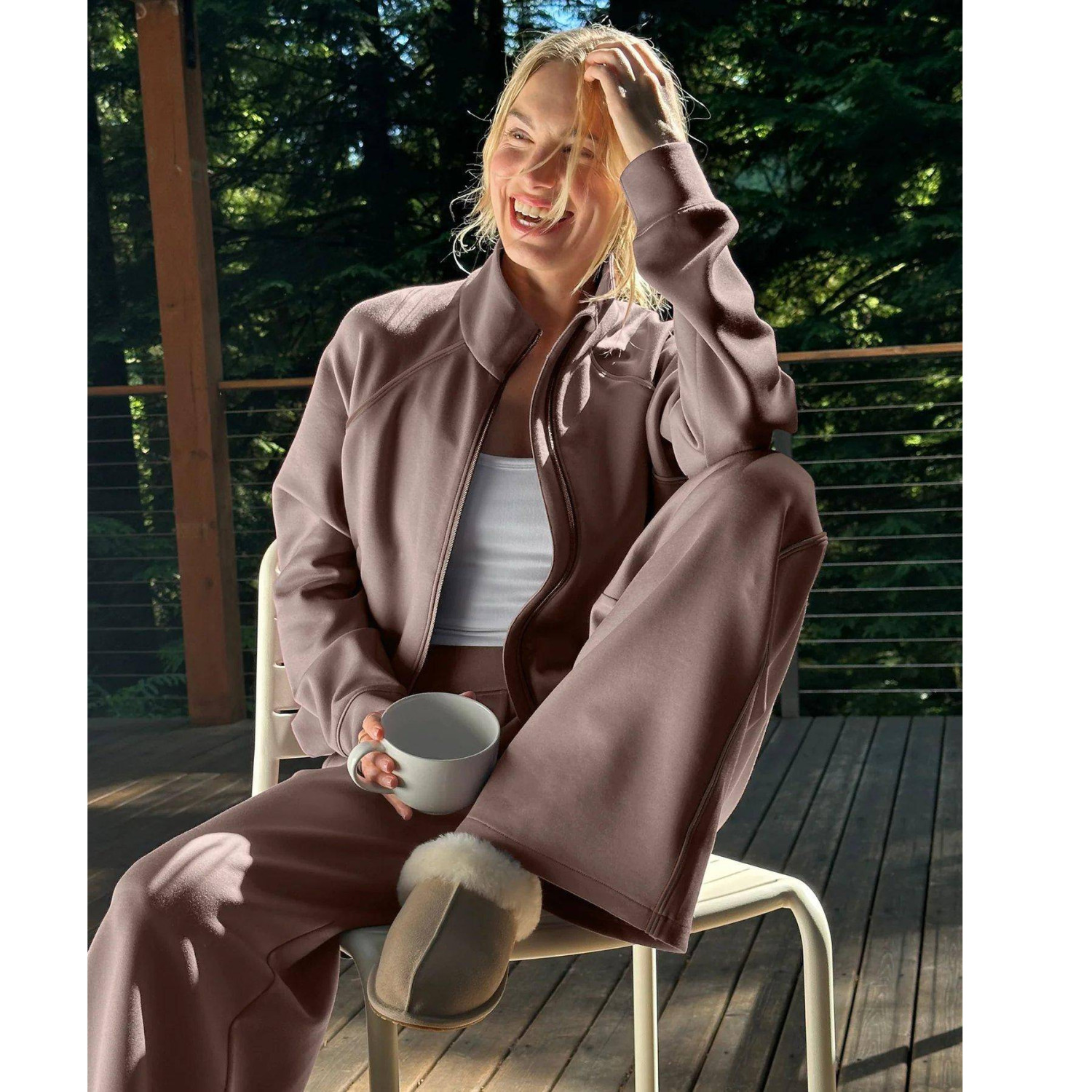 Collegejacke In the Flow PO2322 Beyond Yoga