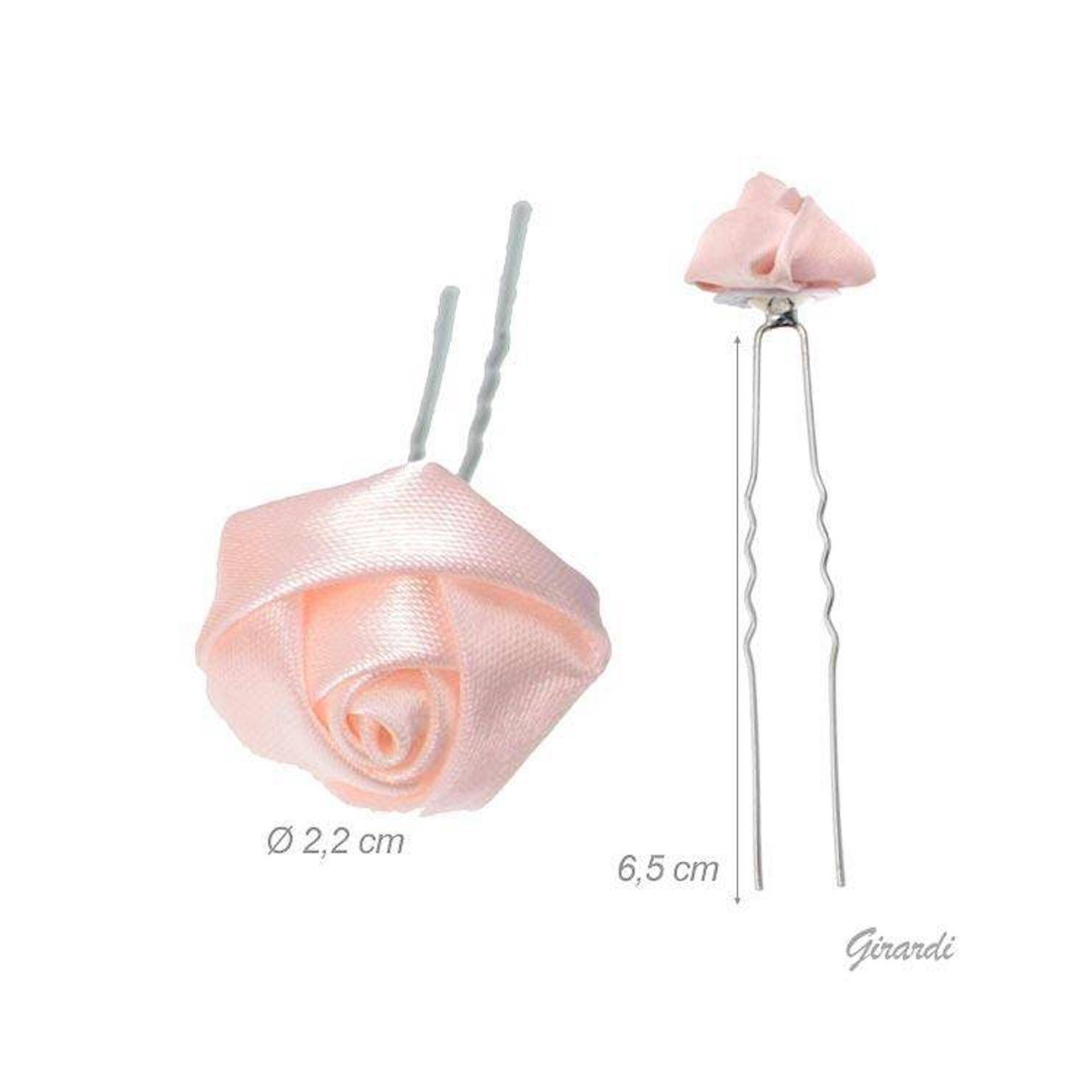 Haarklammerset 5er-Pack Satinrose pink W560149C_3 Girardi