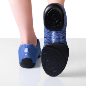 Dance Sneaker SUNY blue split sole 185-Bold Werner Kern | Ballett Shop