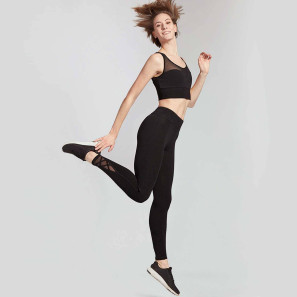 Leggings mit Tüll-Details DETOUR von Temps Danse Paris im Ballett Shop