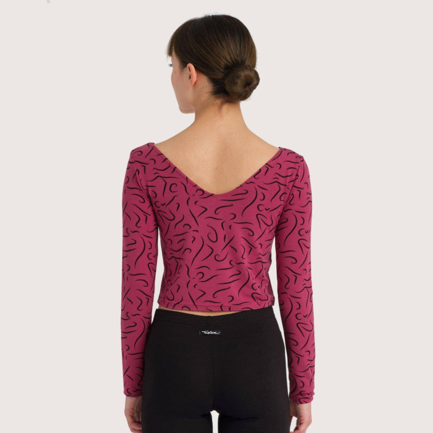 Langarmtop mit Print AMANDA-PRINT von Temps Danse
