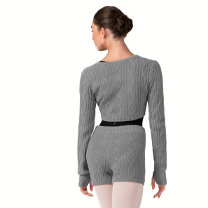 Wickeltop gestrickt Z30012 Bloch Camellia