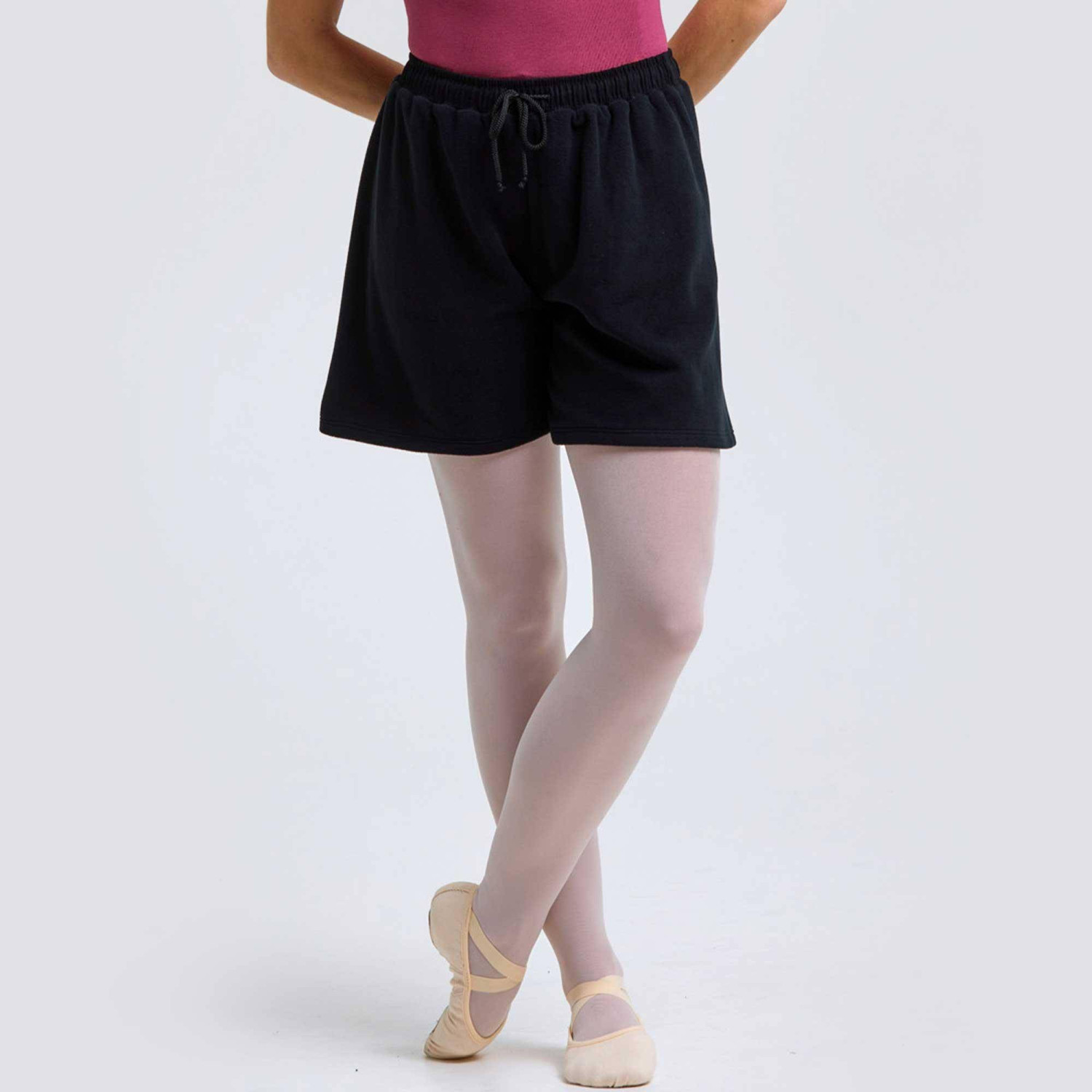 Polar Fleece Warm Up Shorts SMILE von Temps Danse im Ballett Shop