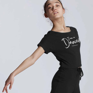 Kinder Tanzshirt AGILE JR I AM - Temps Danse Paris im Ballett Shop