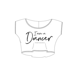 Kinder Tanzshirt AGILE JR I AM - Temps Danse Paris im Ballett Shop