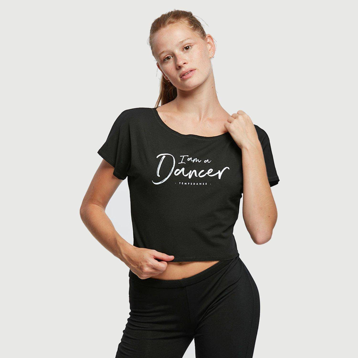 Kurzes Tanz Top AGILE I AM von Temps Danse